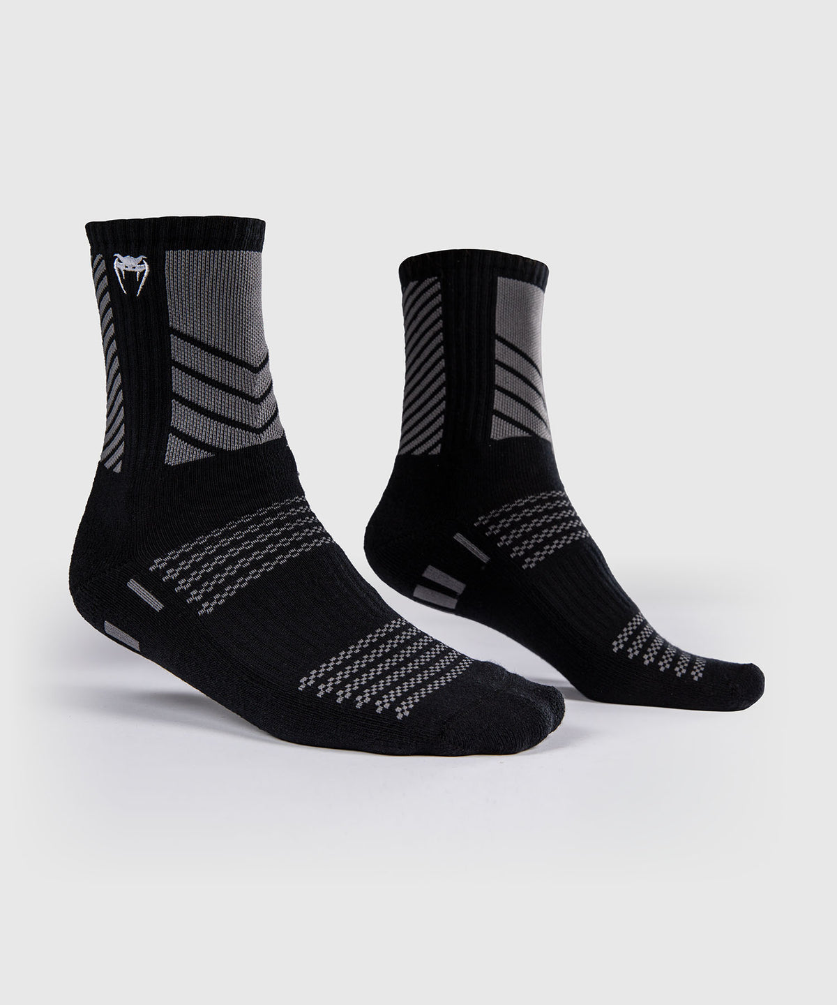 Venum Vector Crew Socks - Black/Grey