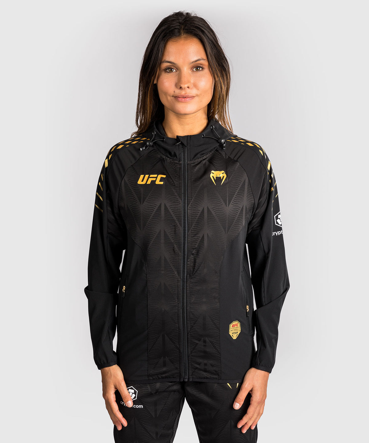 UFC Zenith by Venum Authentic Fight Night Kapuzenjacke Damen - Champion
