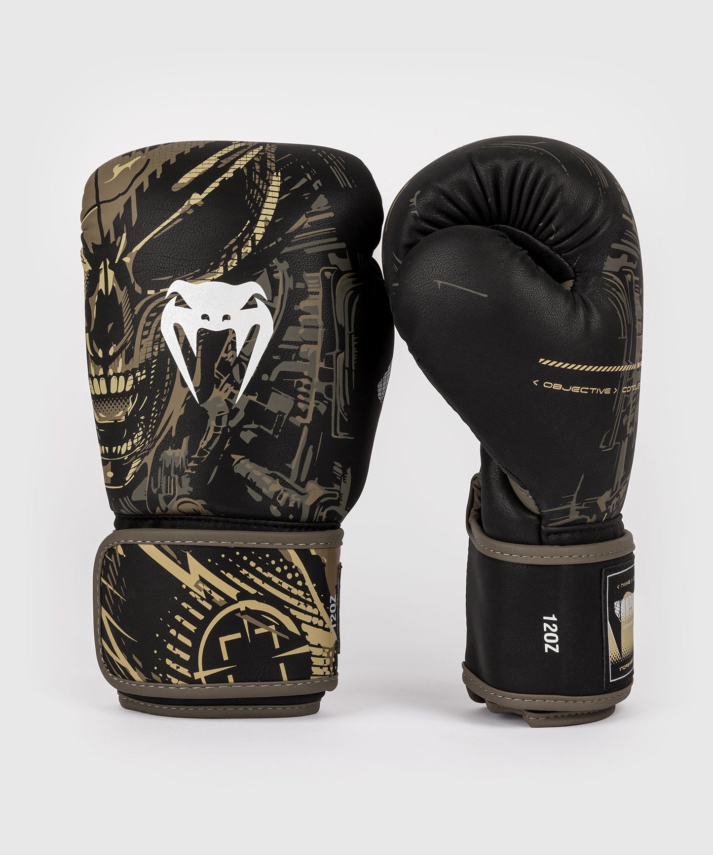 Gants de Boxe Venum Invader - Noir/Sable