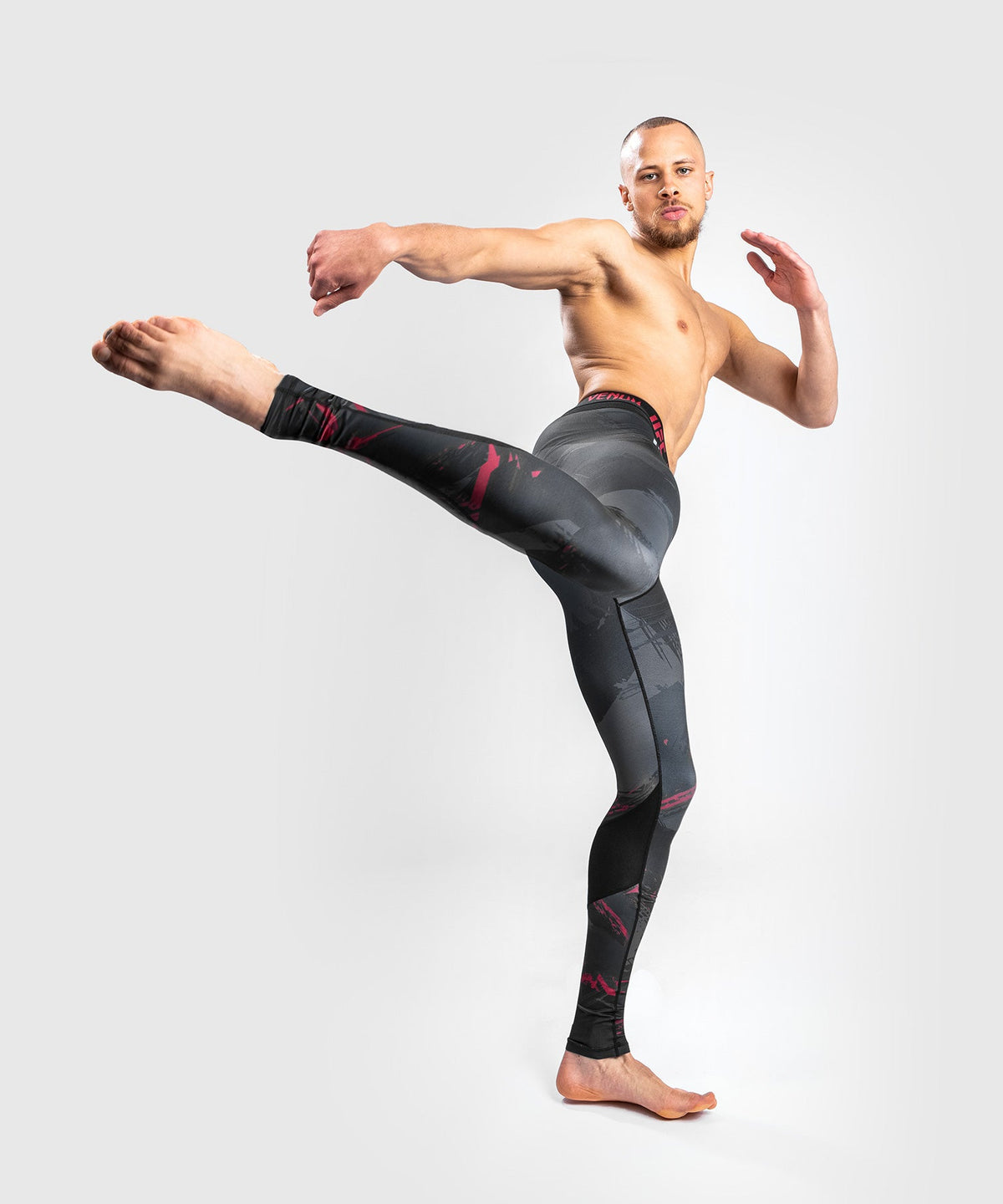 Pantalon de Compression UFC Venum Authentic Fight Week 2.0 - Noir