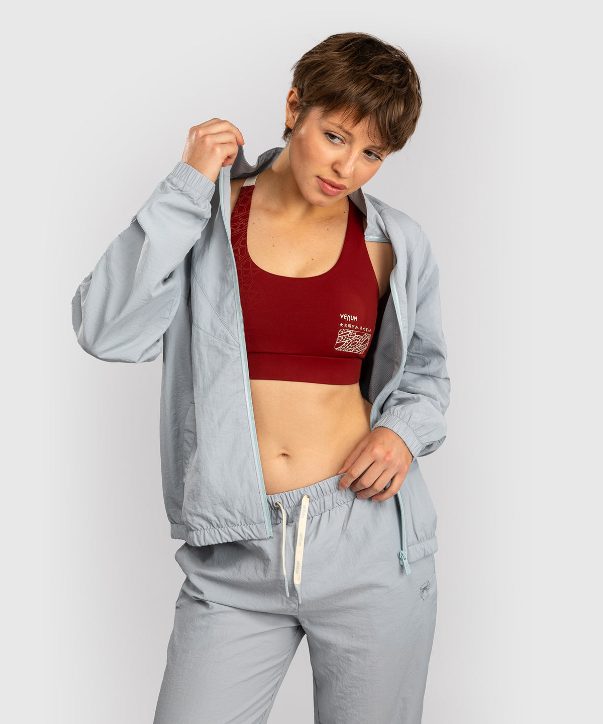 Venum Vectra Damen Trackjacke - Storm Blau