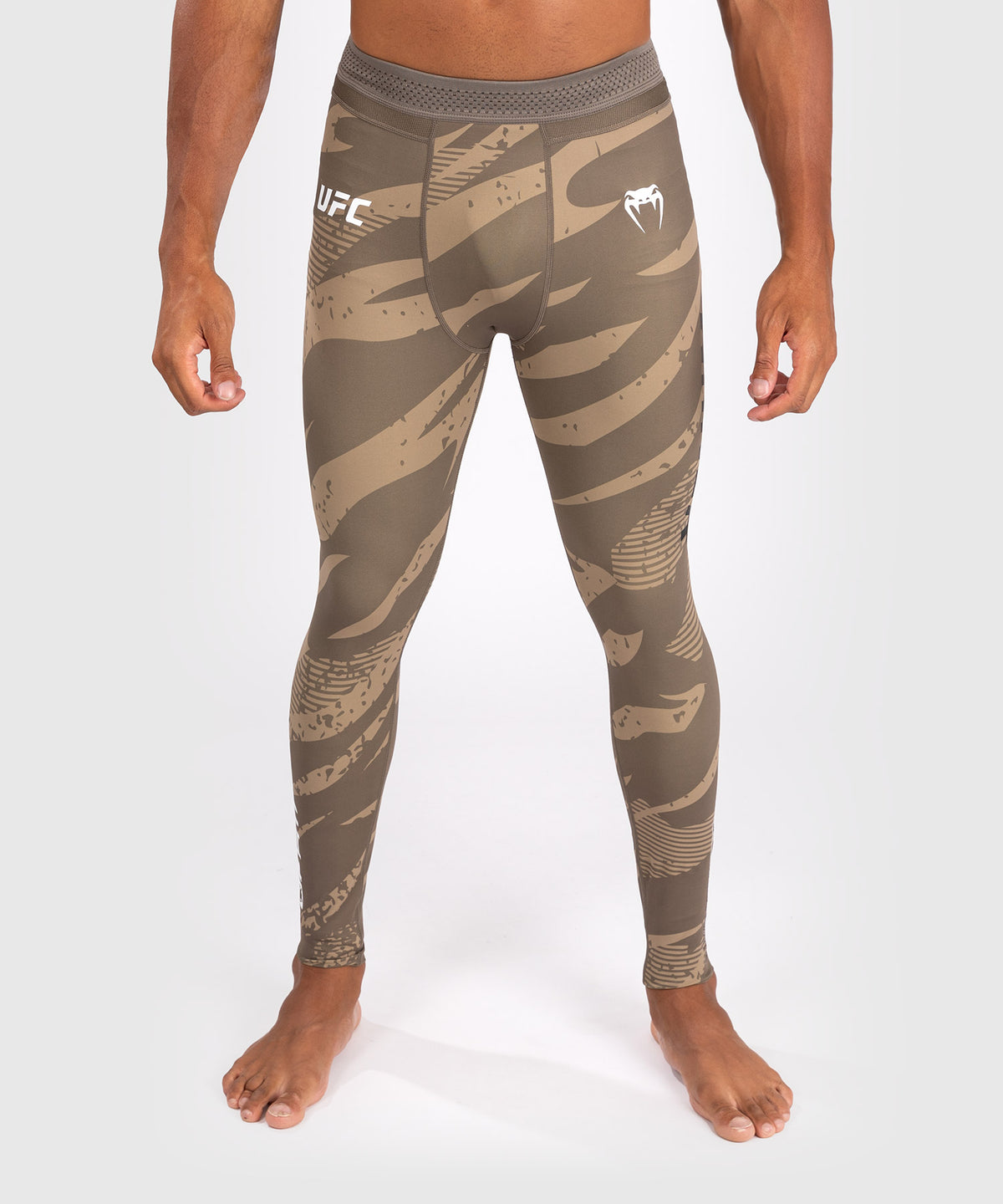 UFC Adrenaline by Venum Fight Week performance Pantaloni A Compressione - Desert Camo