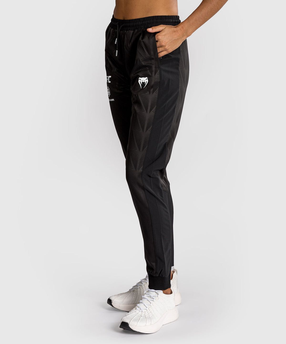 Women's UFC Zenith by Venum Black Authentic Fight Night Walkout Pant