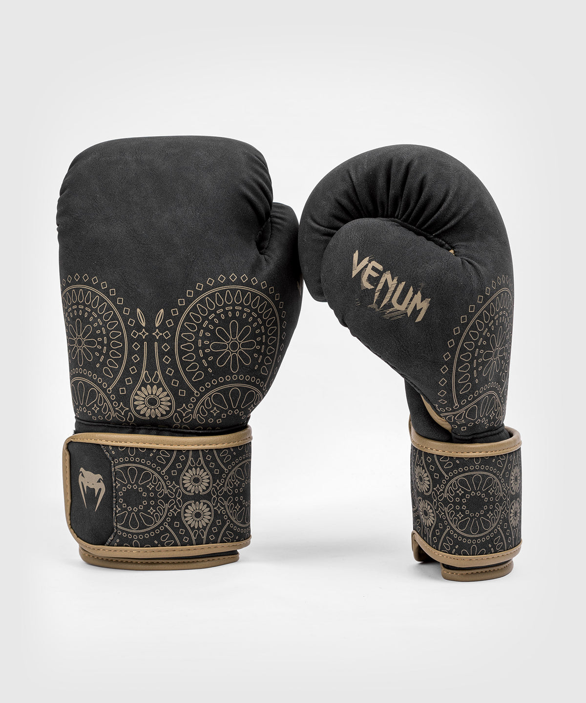 Venum Santa Muerte Dark Side - Boxhandschuhe - Schwarz/Braun