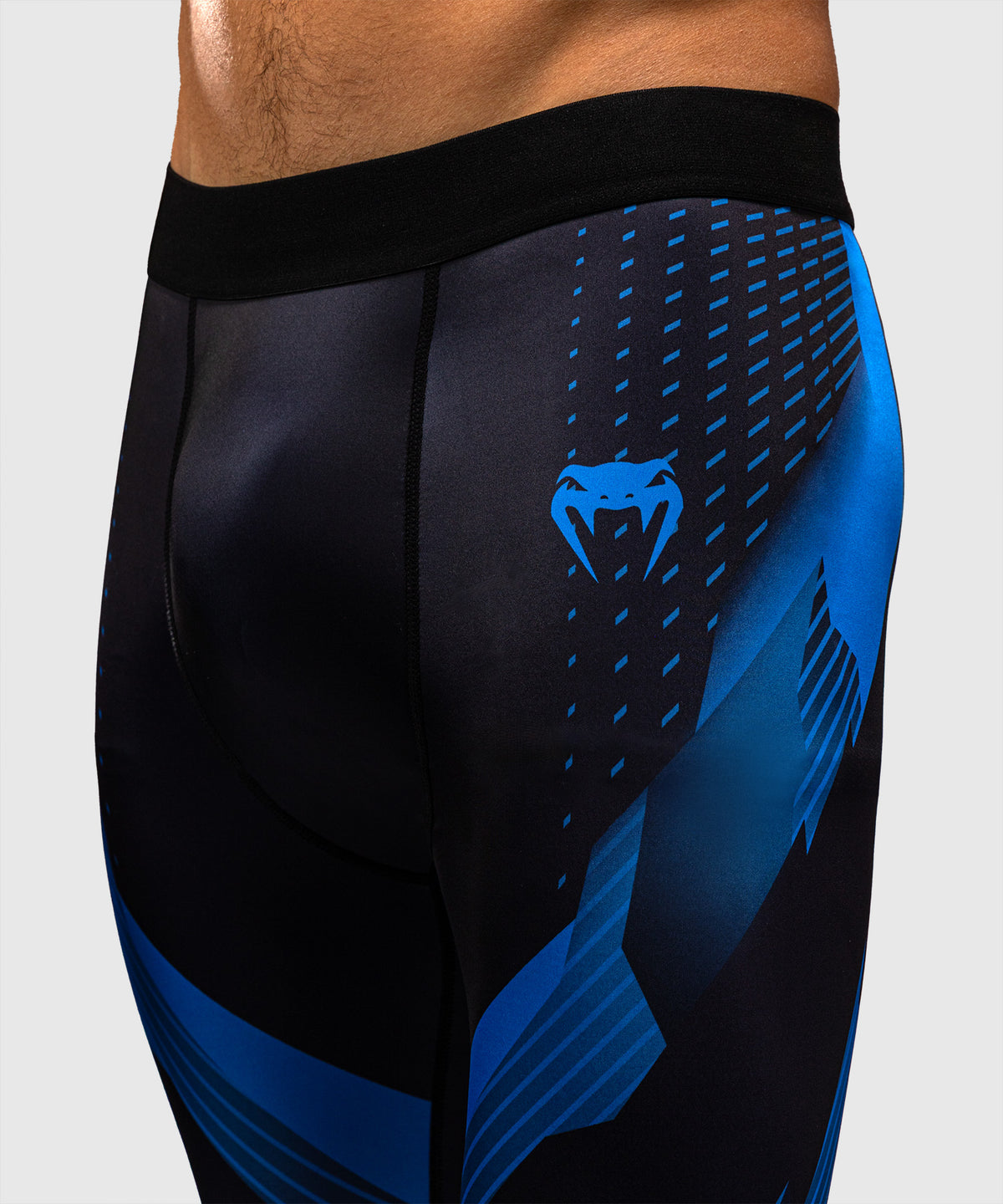 Pantalon de compression Venum No-Gi 6.0 - Noir/Bleu