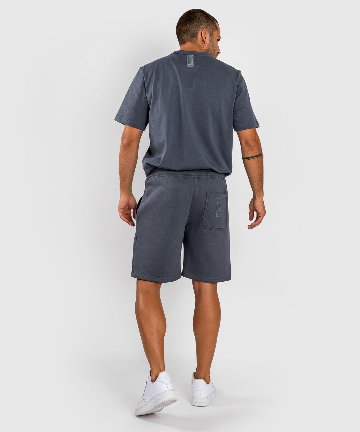 Short en coton Venum Silent Power - Bleu marine