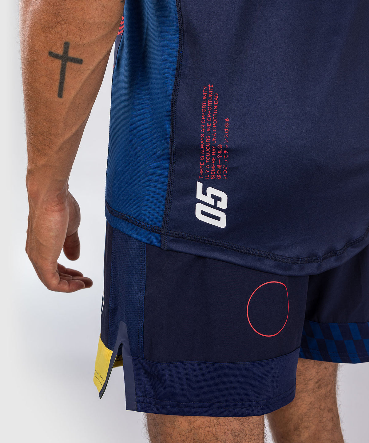 T-shirt Dry Tech Venum Sport 05 - Bleu/Jaune