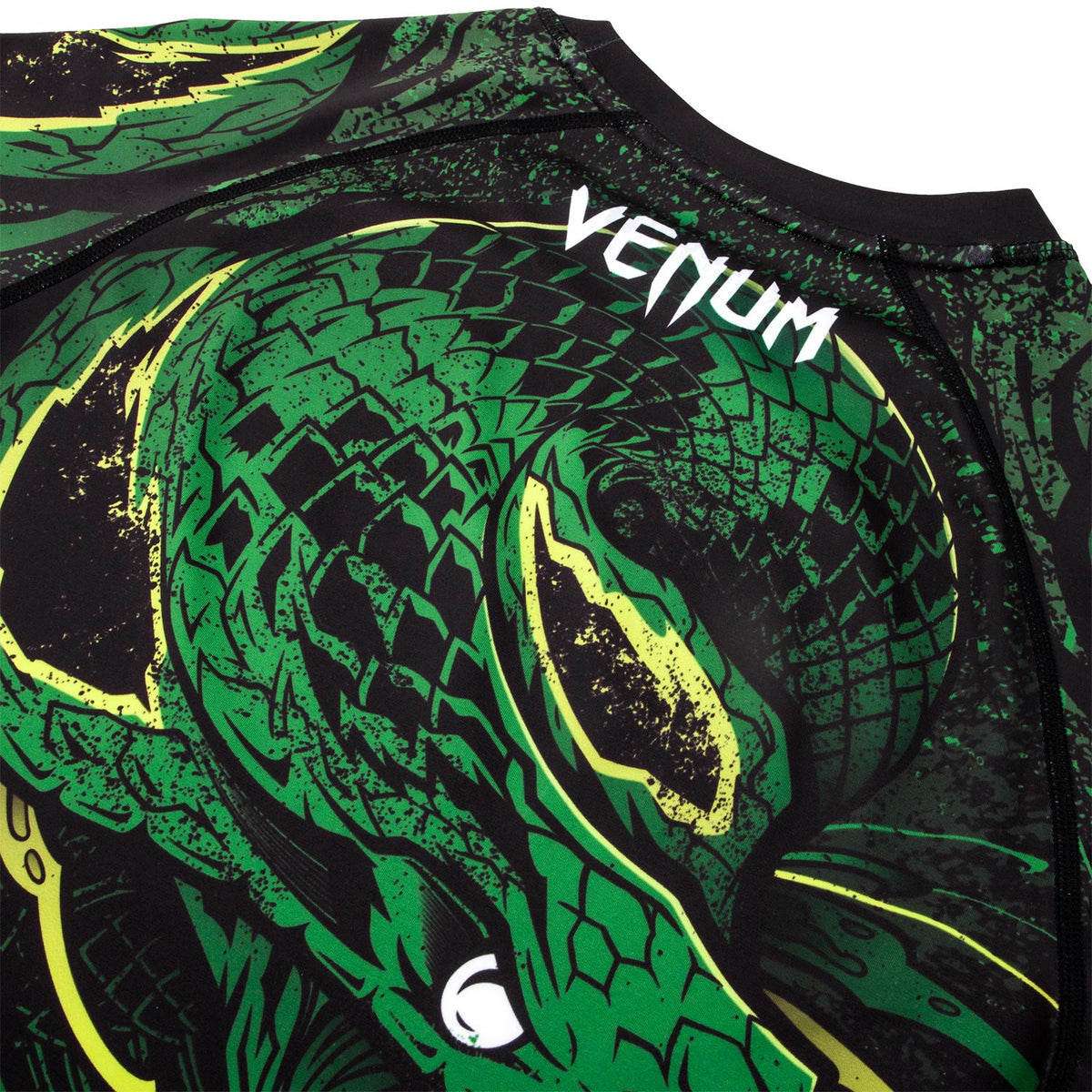 Rashguard Venum Green Viper - Manches Longues - Noir/Vert