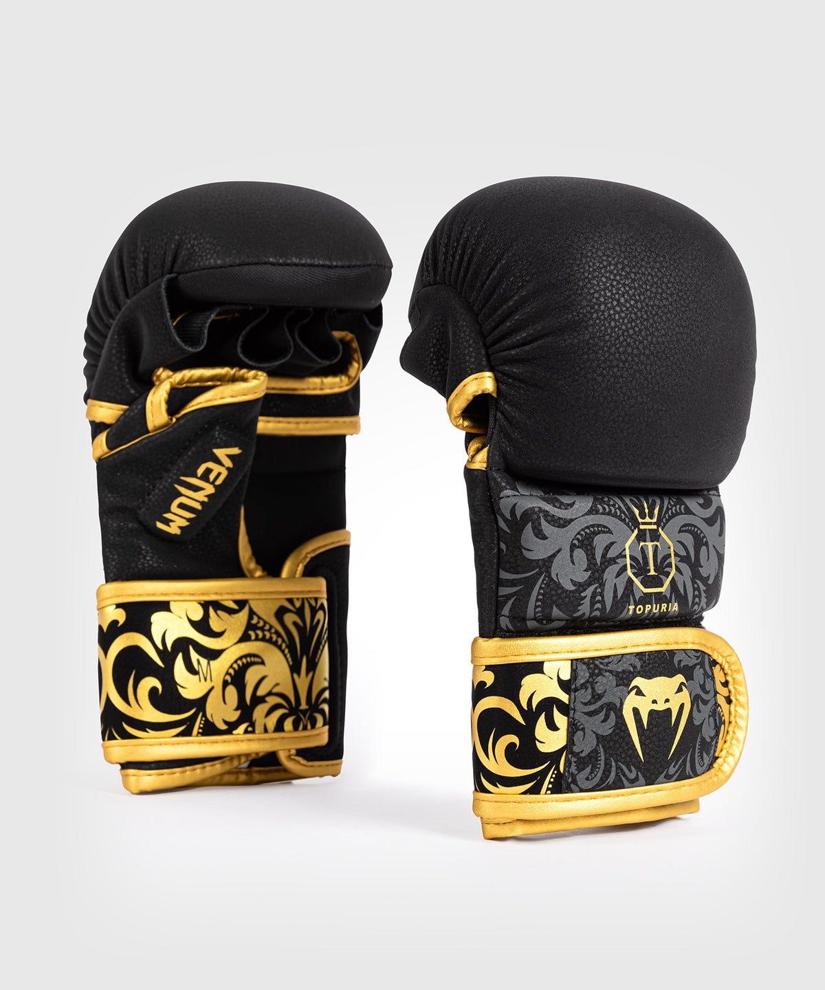 Gants de sparring MMA Venum x Topuria Unmatched Edition - Noir/Or