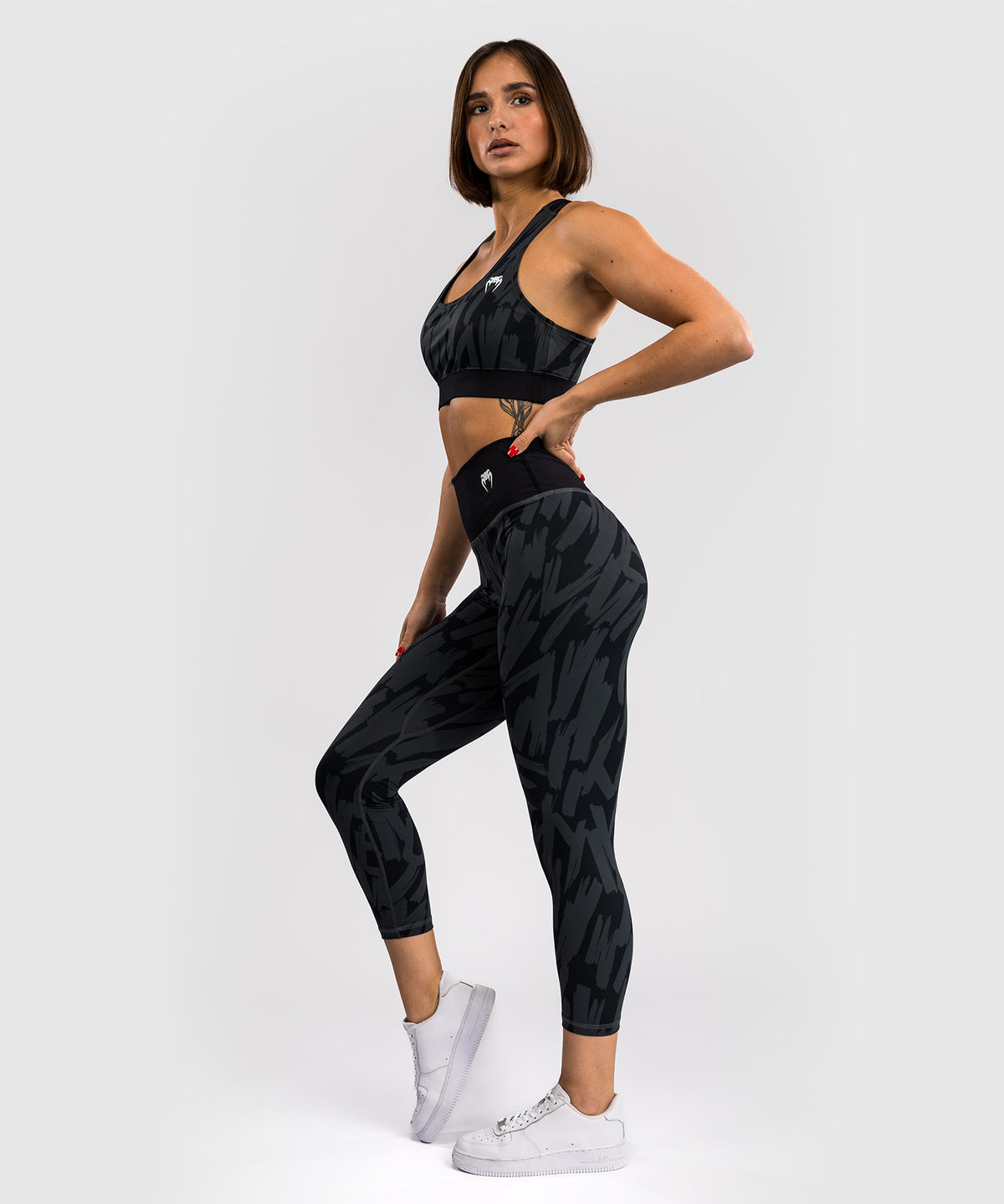 Venum Graffiti Leggings 7/8 da Donna - Carbone Urbano