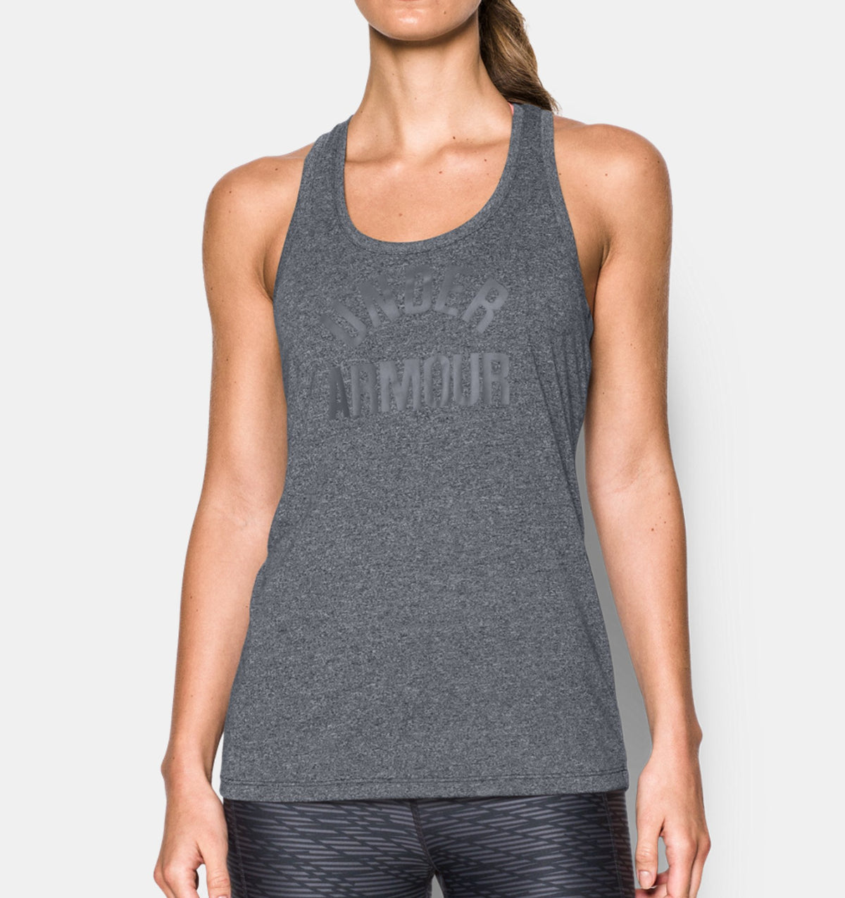 Débardeur Femme Under Armour Threadborne - Gris Chiné
