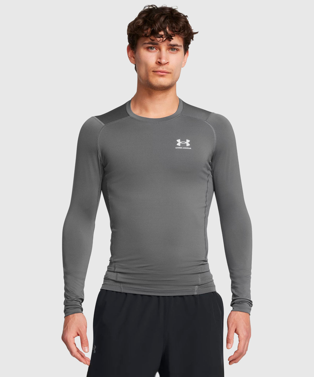 Under Armour Heatgear® T-Shirt Langarm – Grau