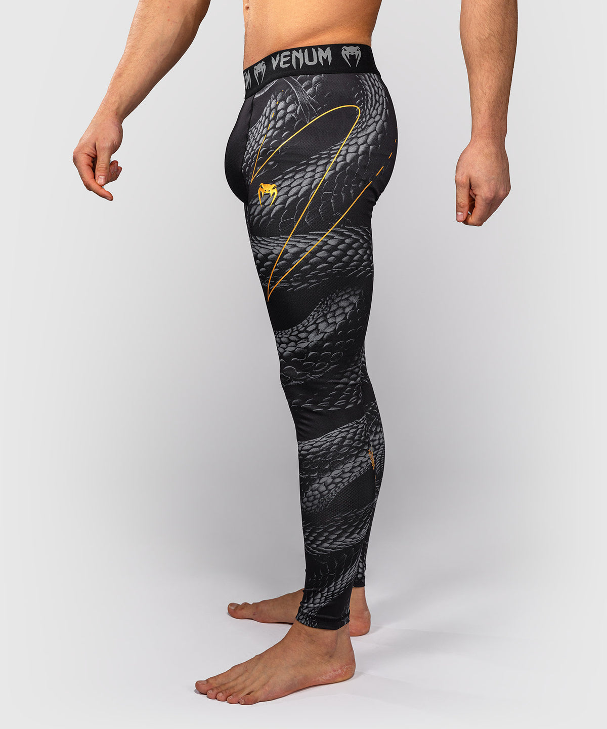 Pantalon de compression Venum Matupa - Noir/Gris/Or