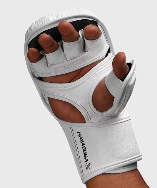 Hayabusa T3 7oz Allenamento Guantoni da MMA - Bianco