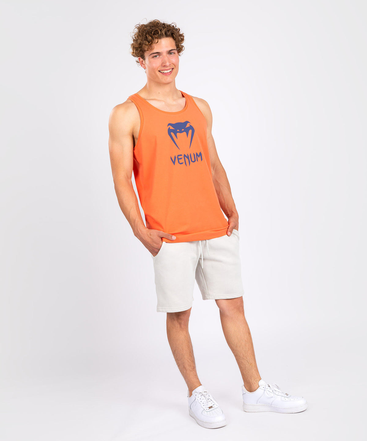Débardeur Venum Classic - Orange/Bleu Marine