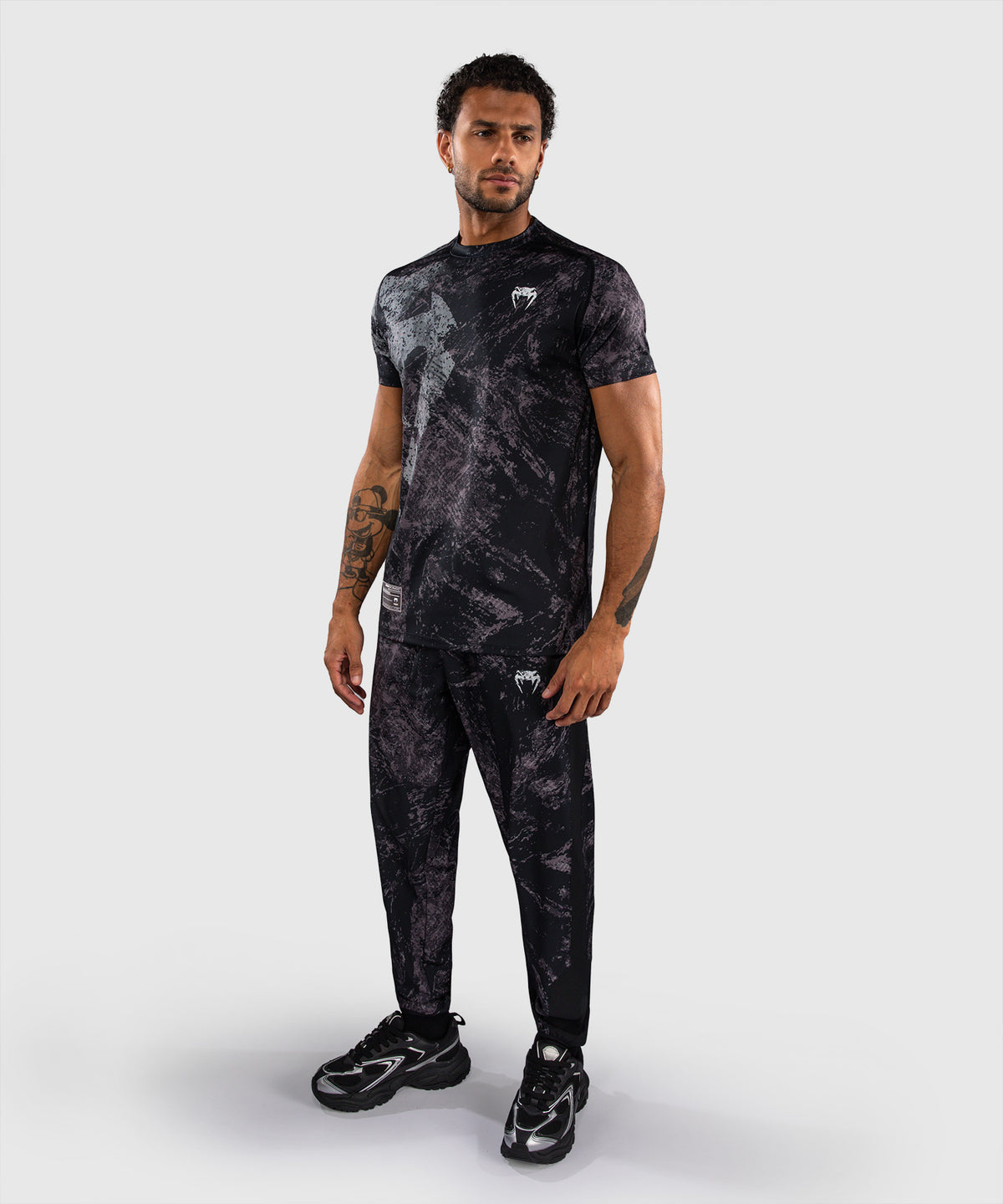 Venum Rage & Workout T-shirt Dry Tech - Nero/Grigio