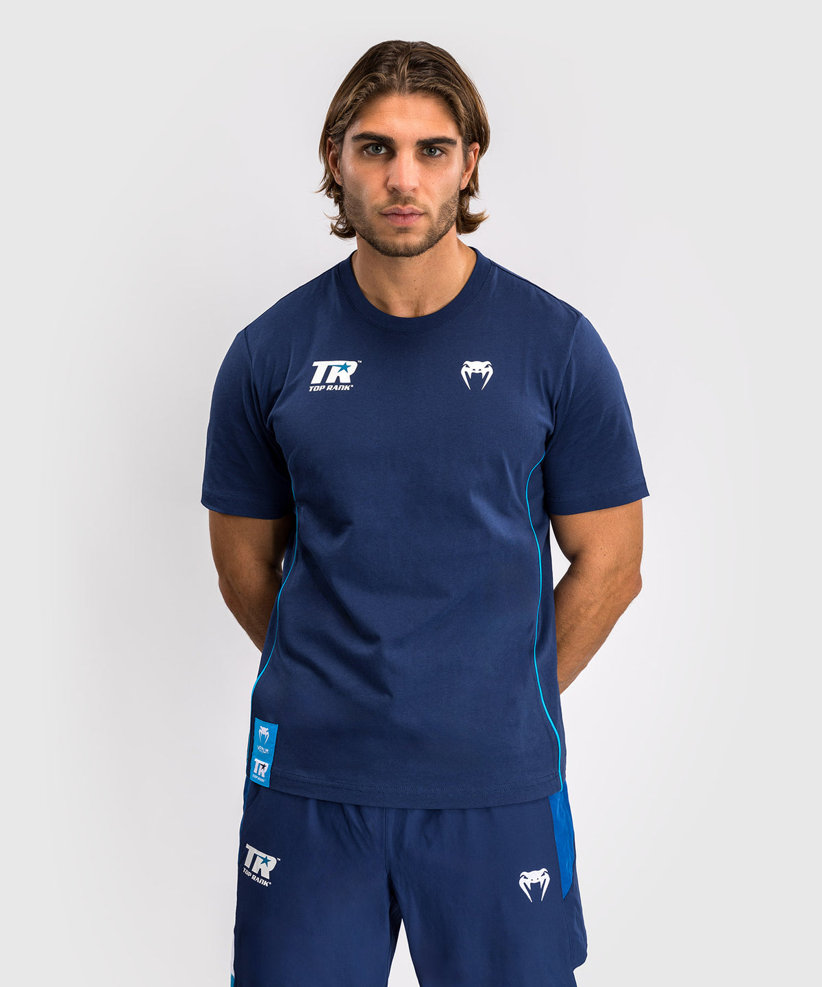 T-Shirt Venum x Top Rank Original - Bleu Marine