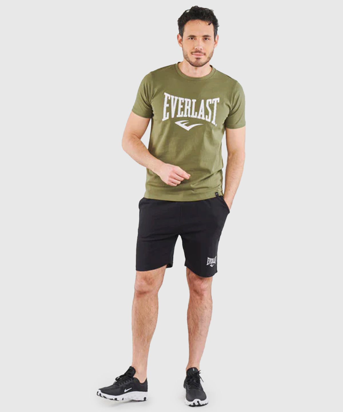 Everlast Clifton Fight Shorts - Black