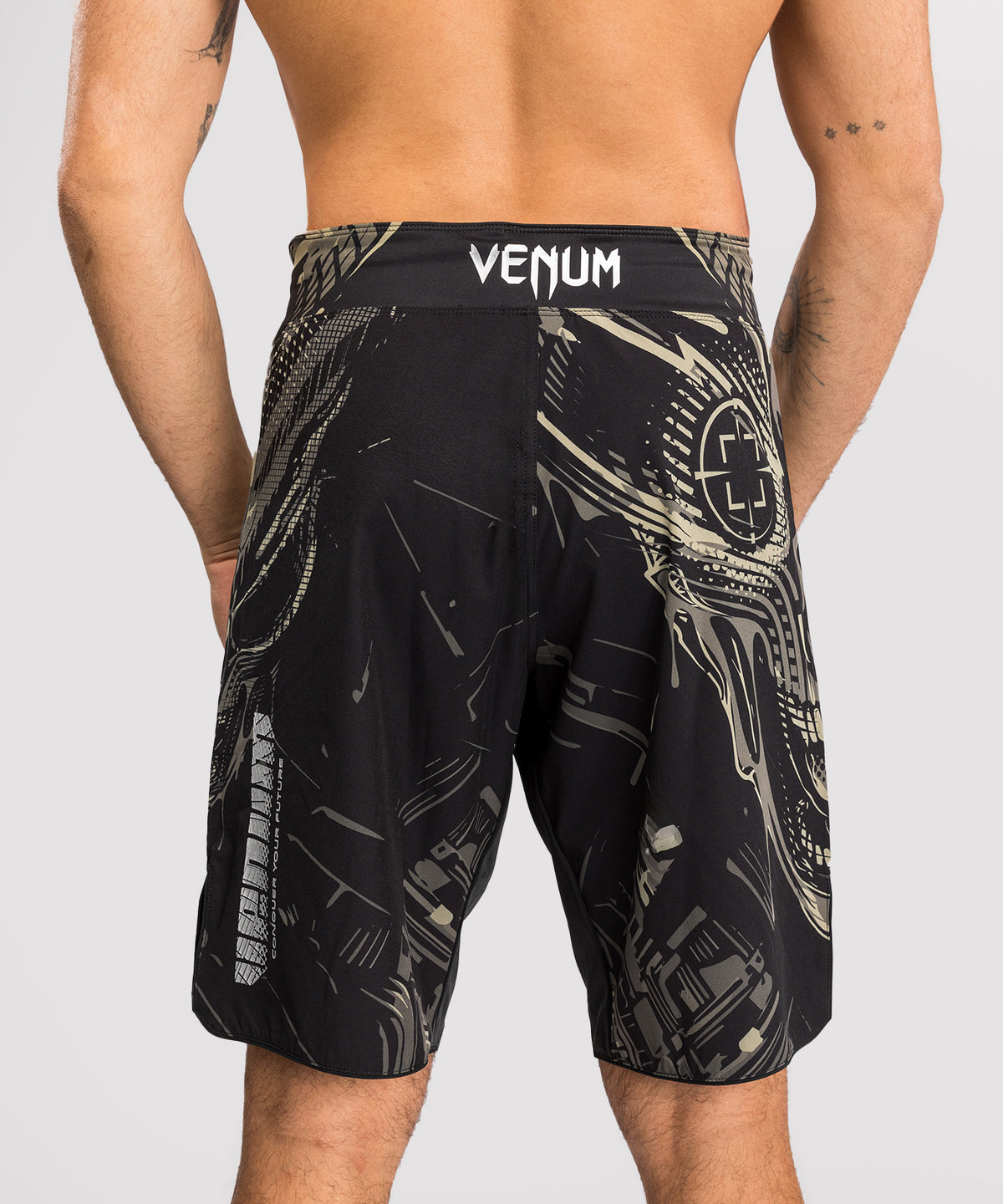 Short de combat Venum Invader - Noir/Sable