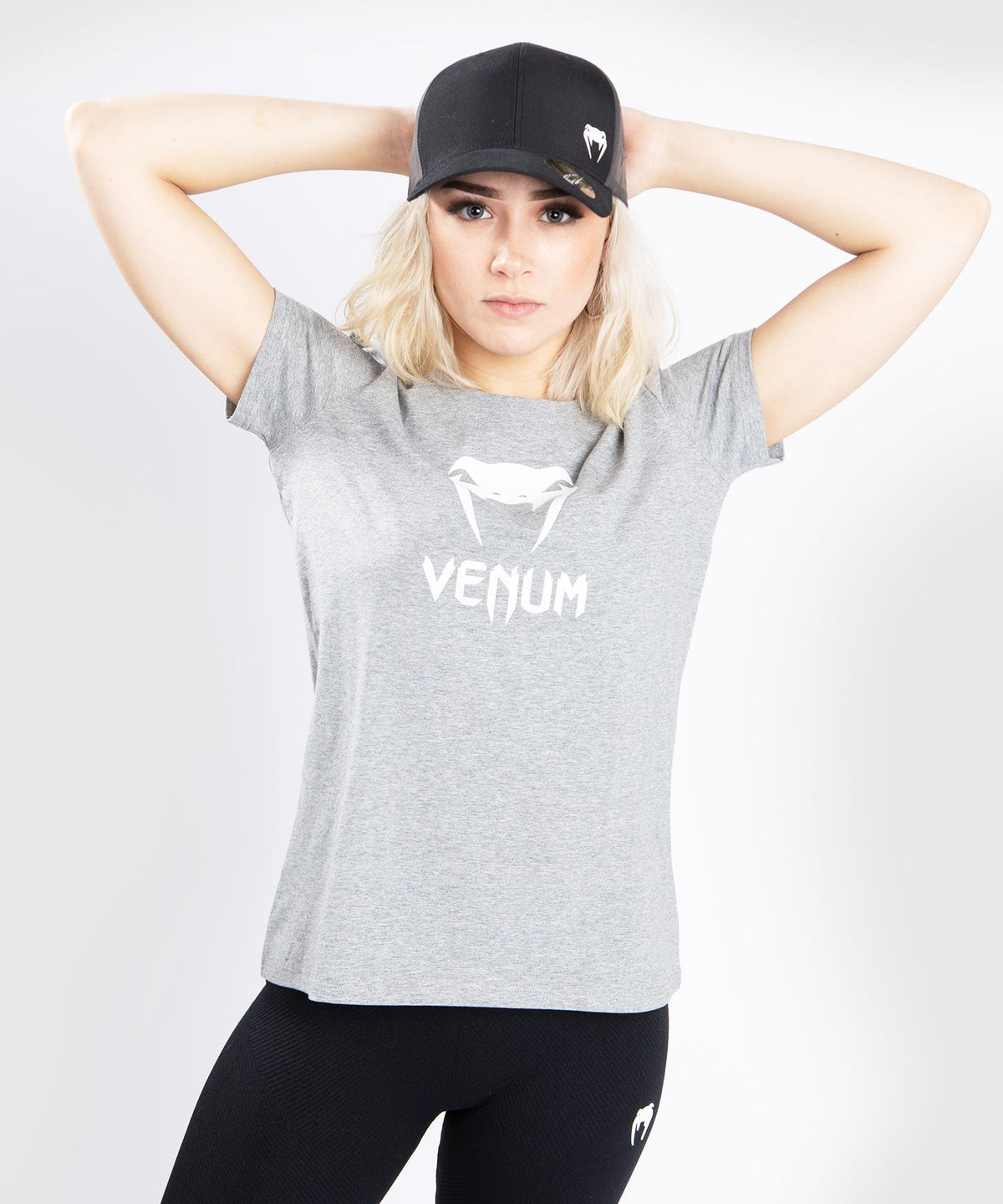Venum Classic T-Shirt - Damen - Hellgrau Meliert