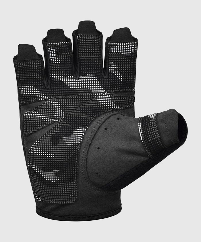 RDX T2 Weightlifting Gloves - Black Camo