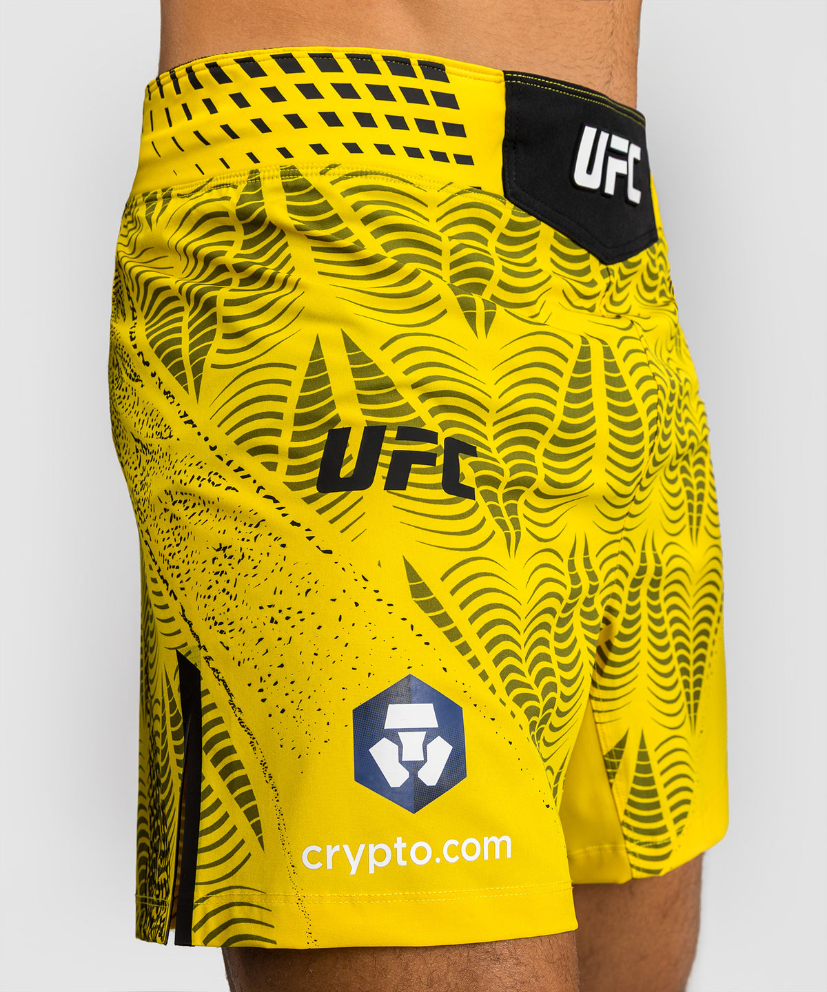 UFC Zenith by Venum Authentic Fight Night Short de pelea ajuste corto Hombre - Amarillo