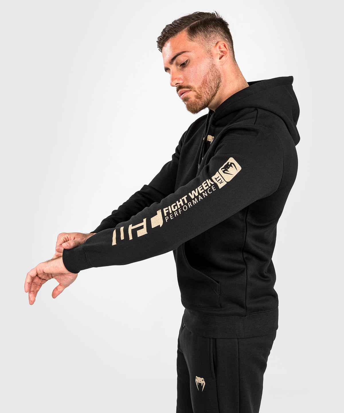 UFC Adrenaline by Venum Fight Week Sudadera con capucha para Hombre - Negra
