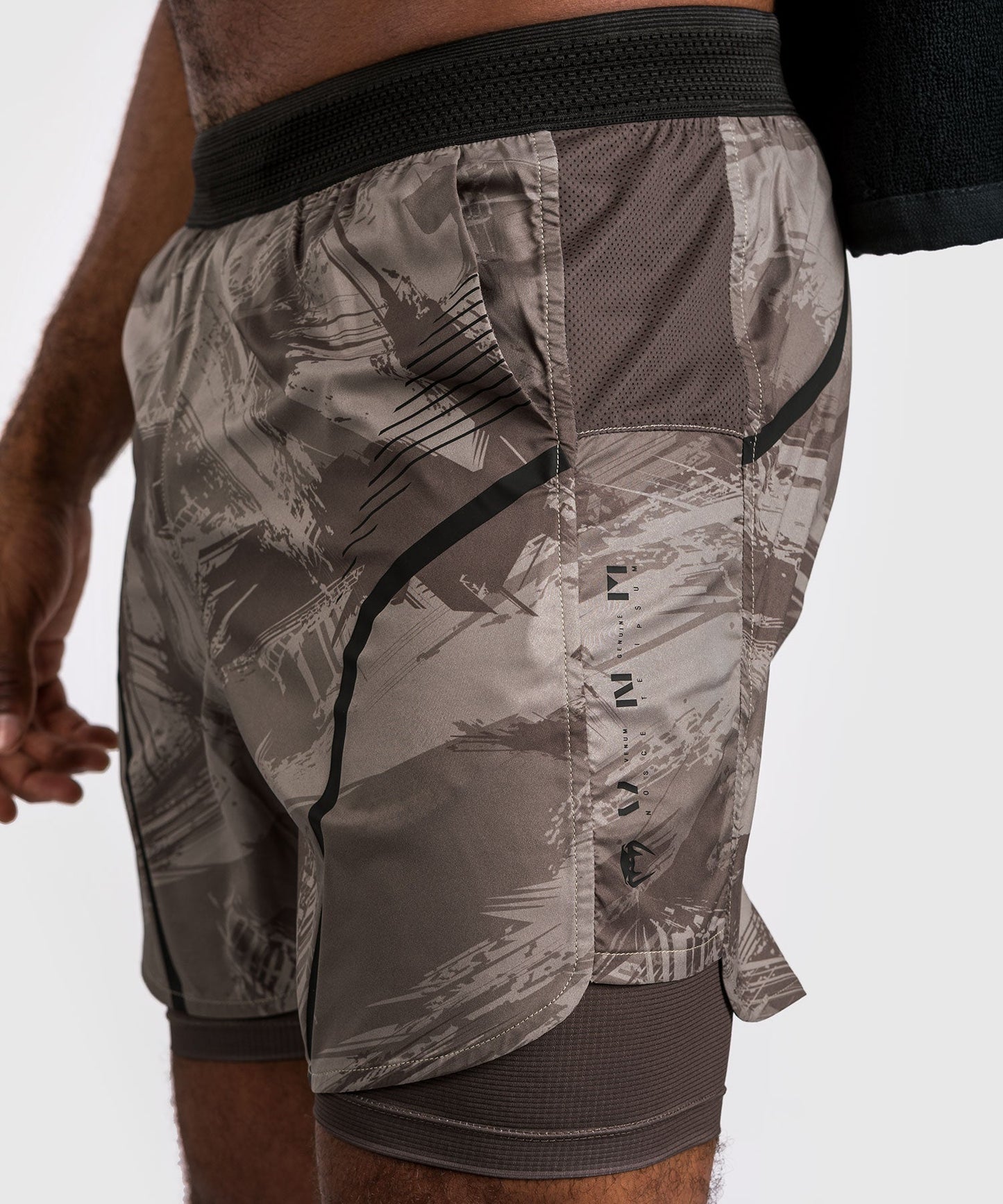 Venum Electron 3.0 training shorts - Sand