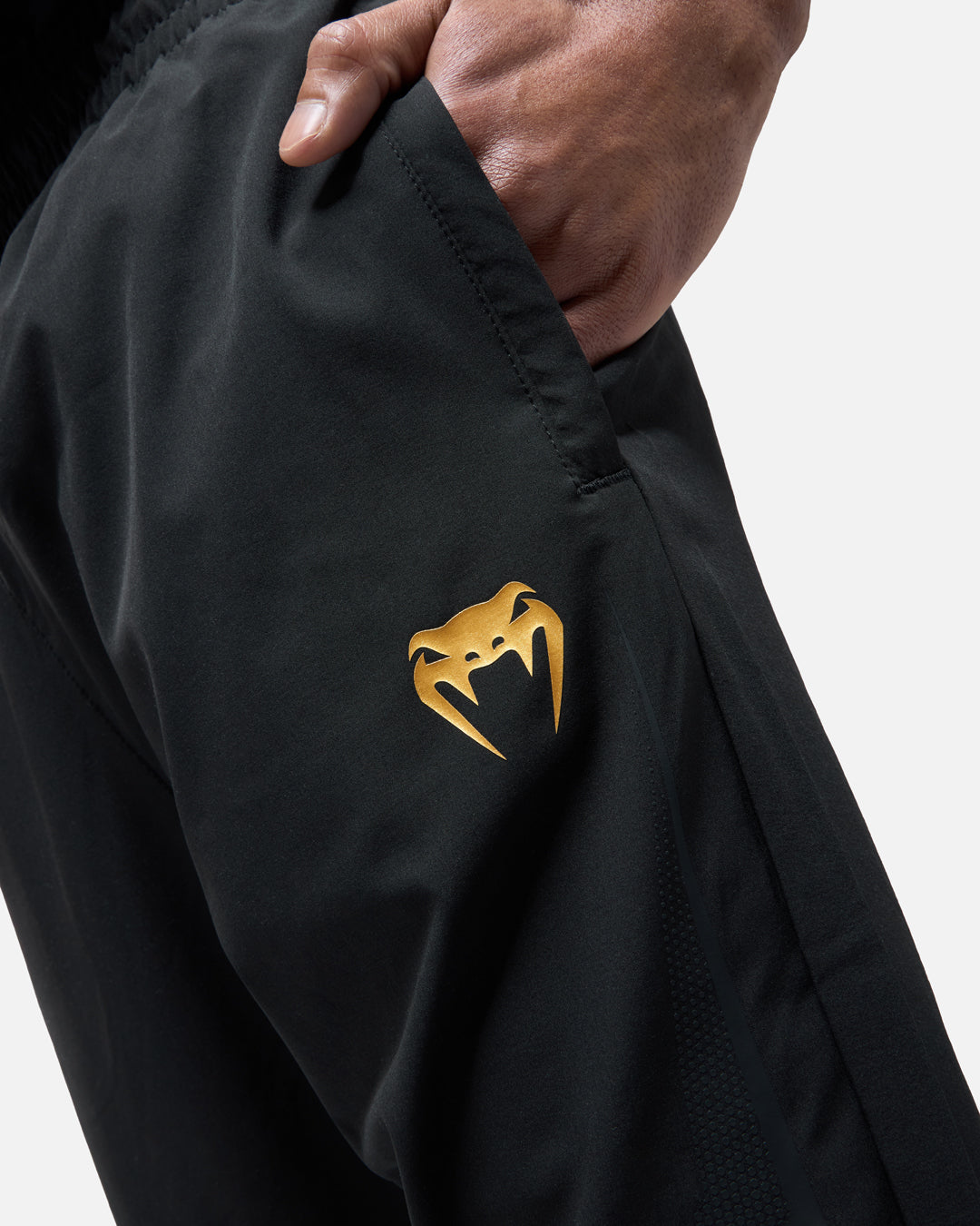 Survêtement complet (veste + pantalon) FK x Venum Hexagone MMA - Noir/Doré