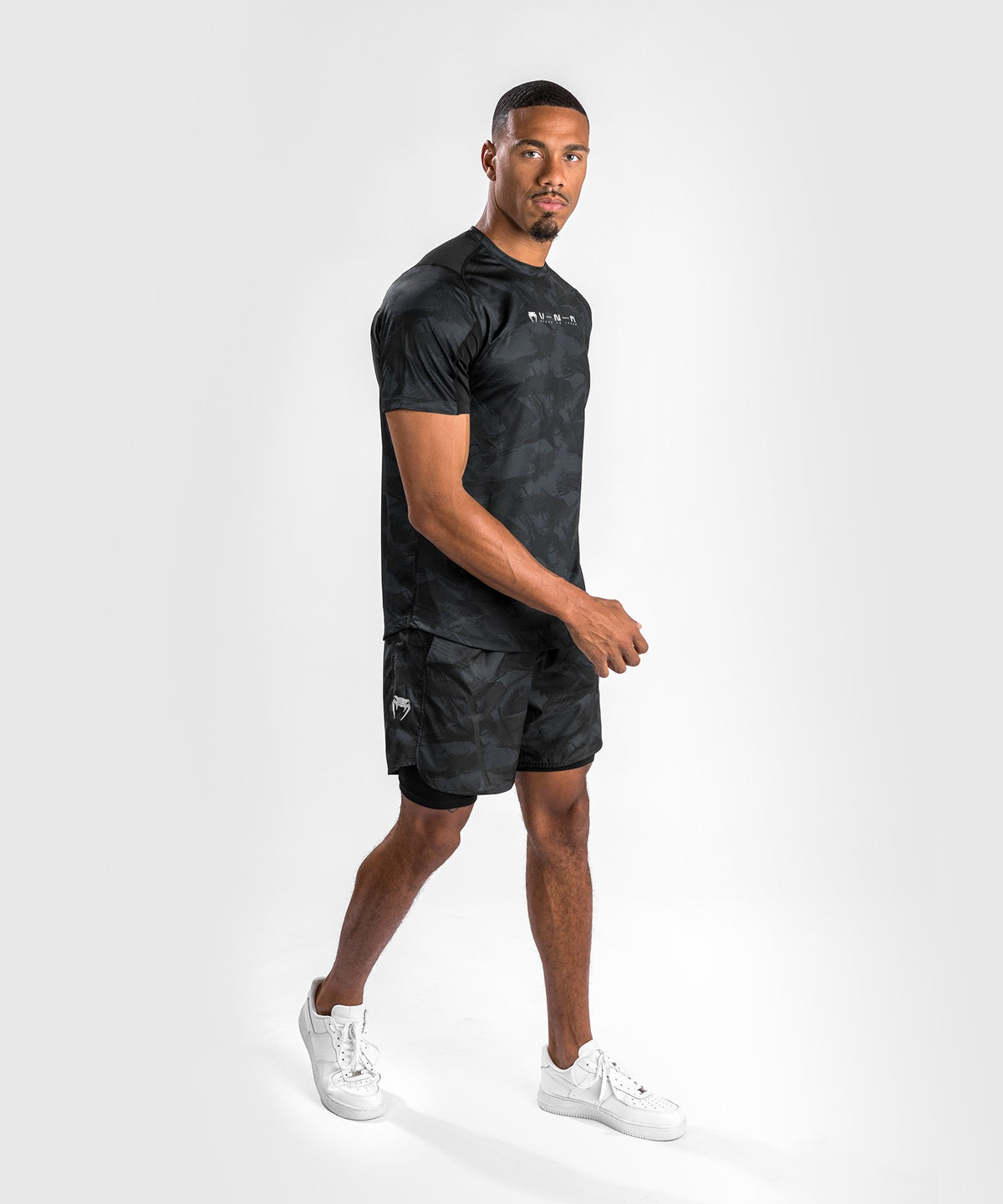Venum Electron 3.0 Dry Tech T-Shirt - Kurzarm - Schwarz