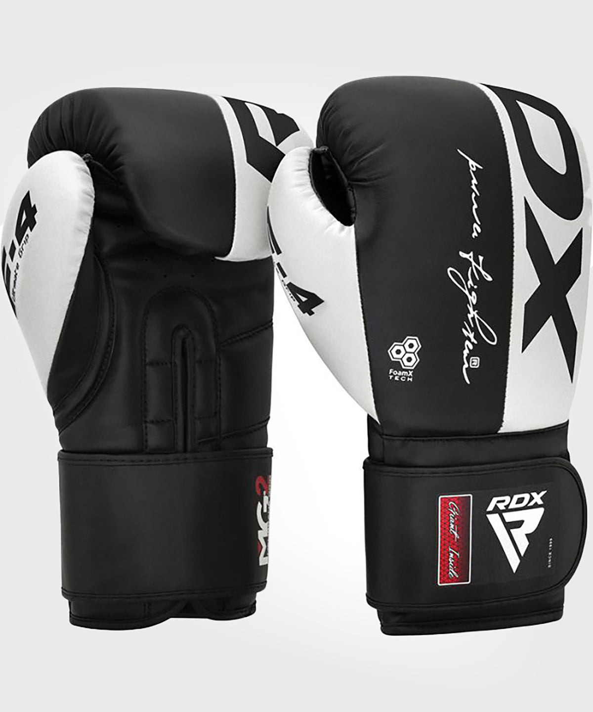 RDX F4 Boxing Gloves - White/Black