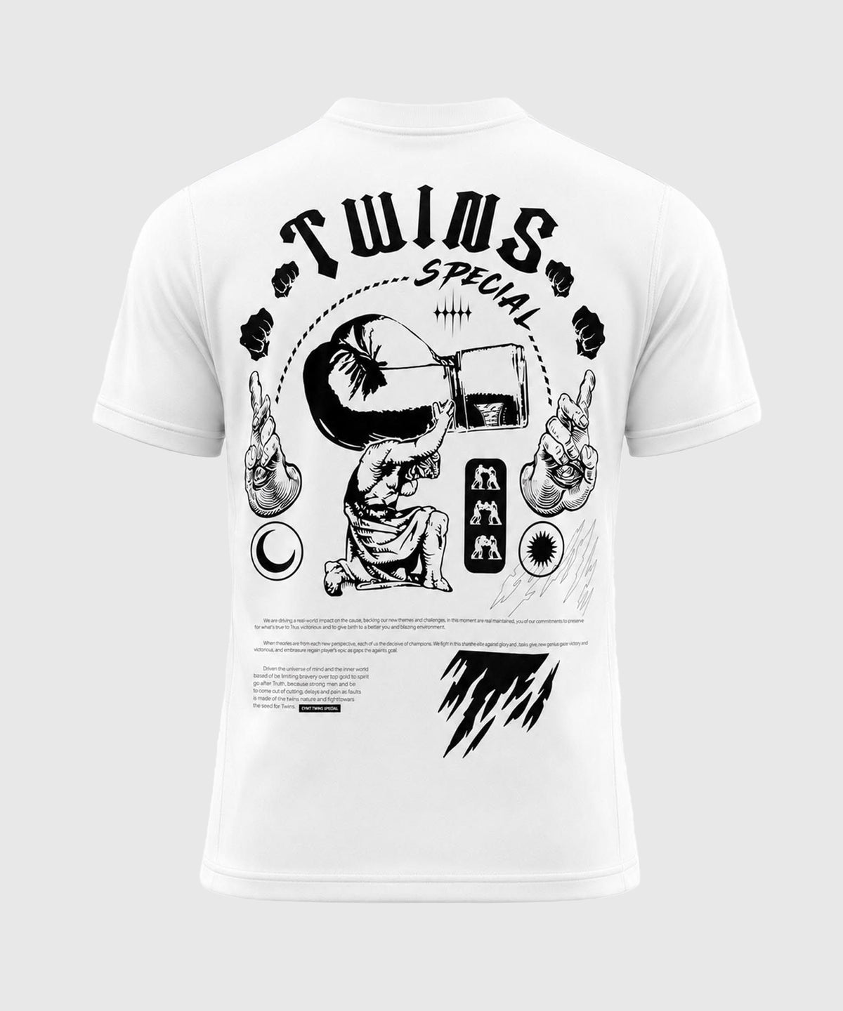 T-Shirt Twins Special - Blanc