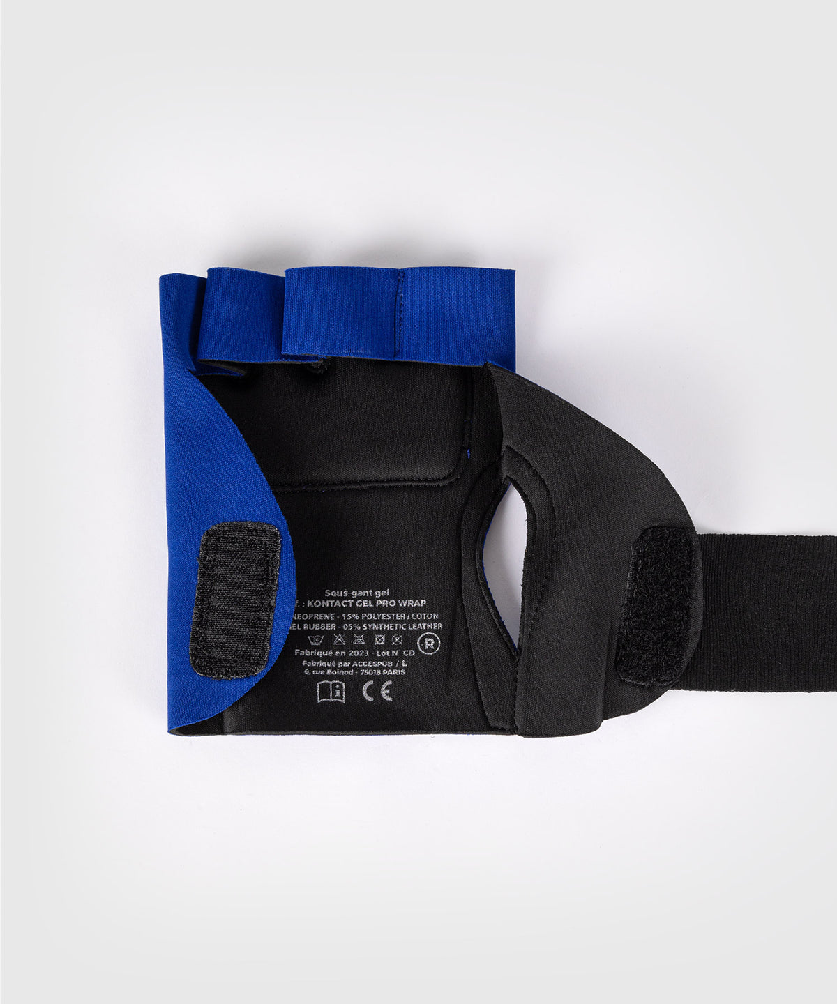 Venum Kontact Handschuh Wraps - Royalblau/Silber