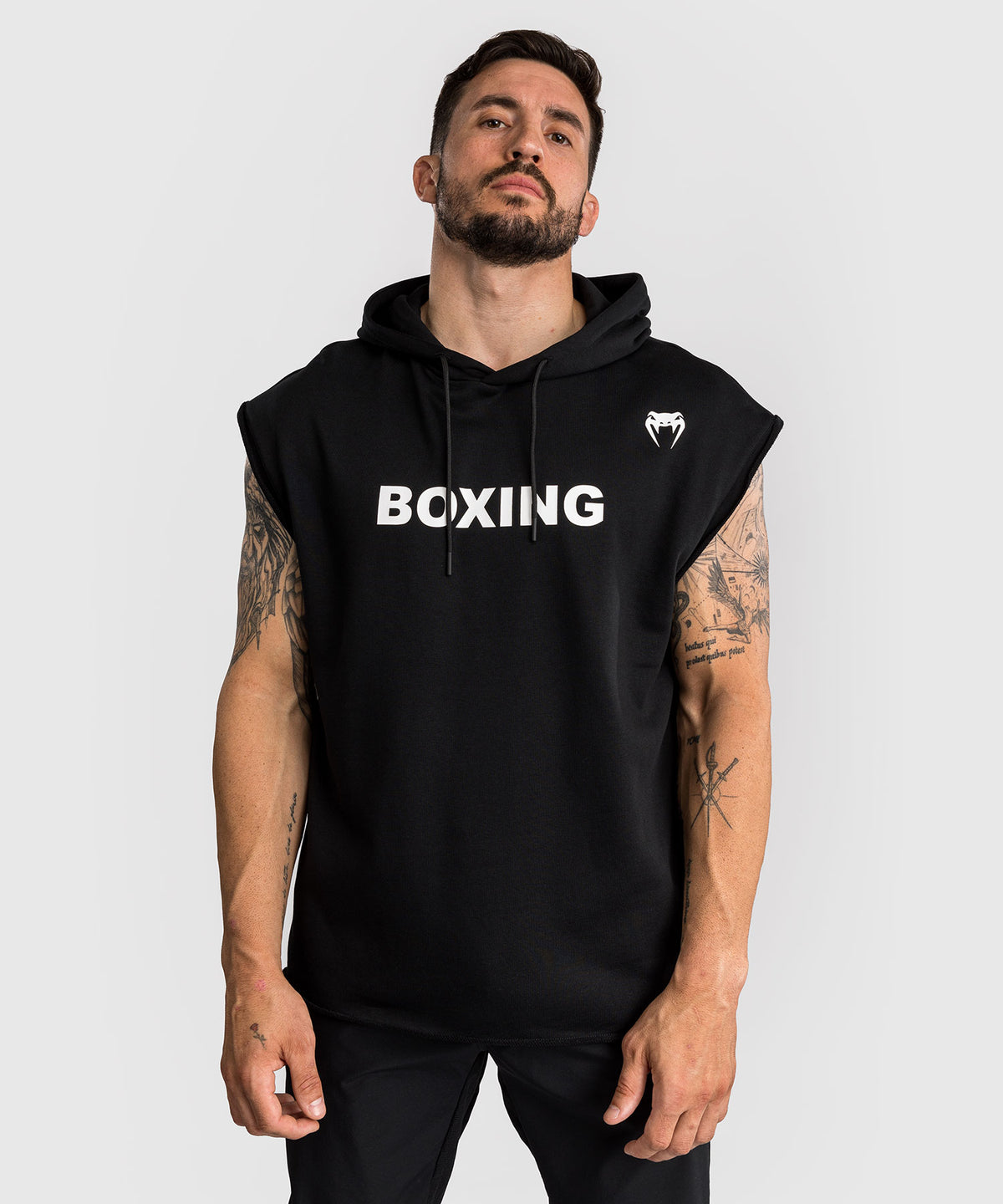 Venum Boxing VT Sudadera Sin Mangas - Negro/Blanco