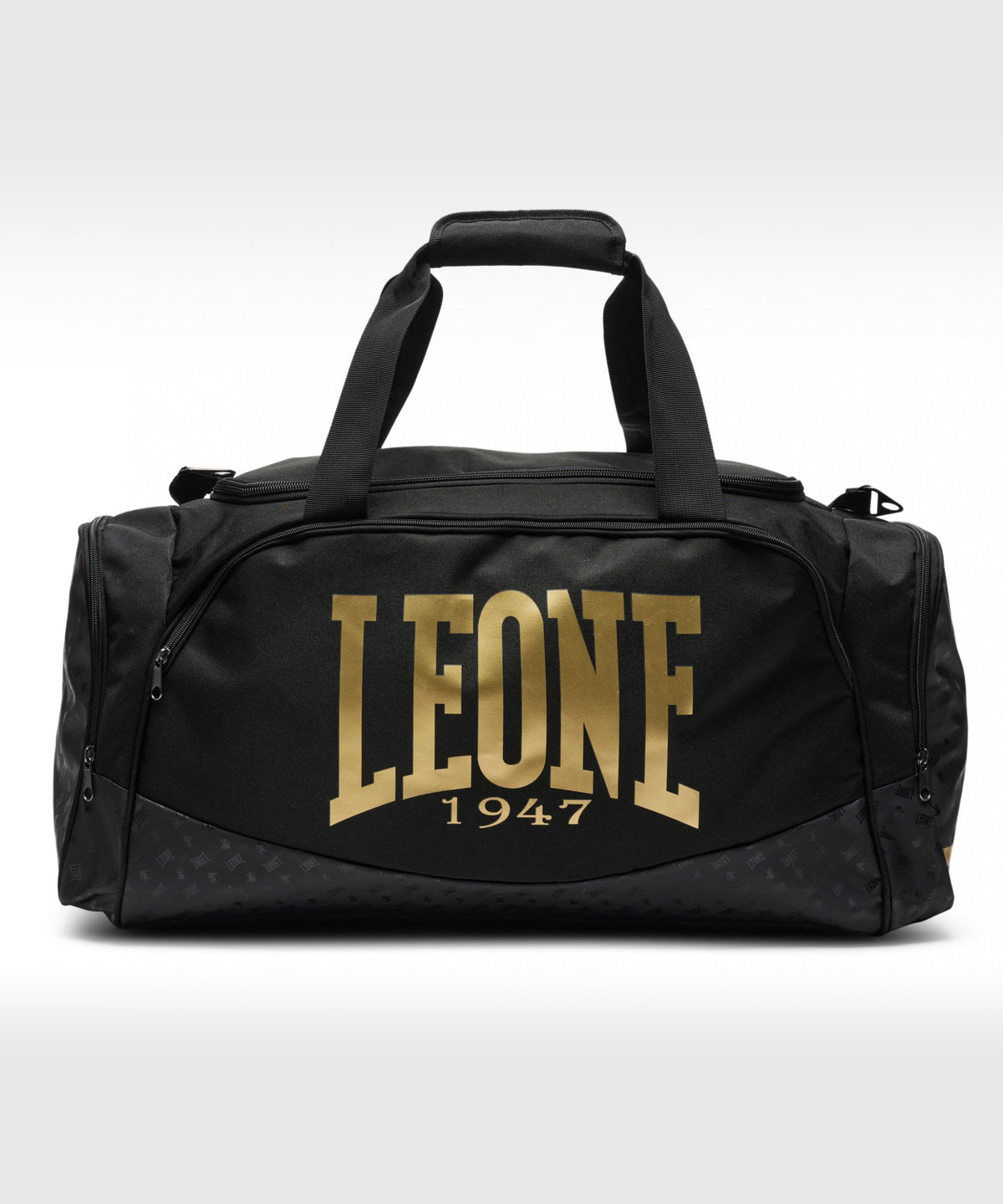 Leone DNA Bolsa de Deporte – Negro/Dorado
