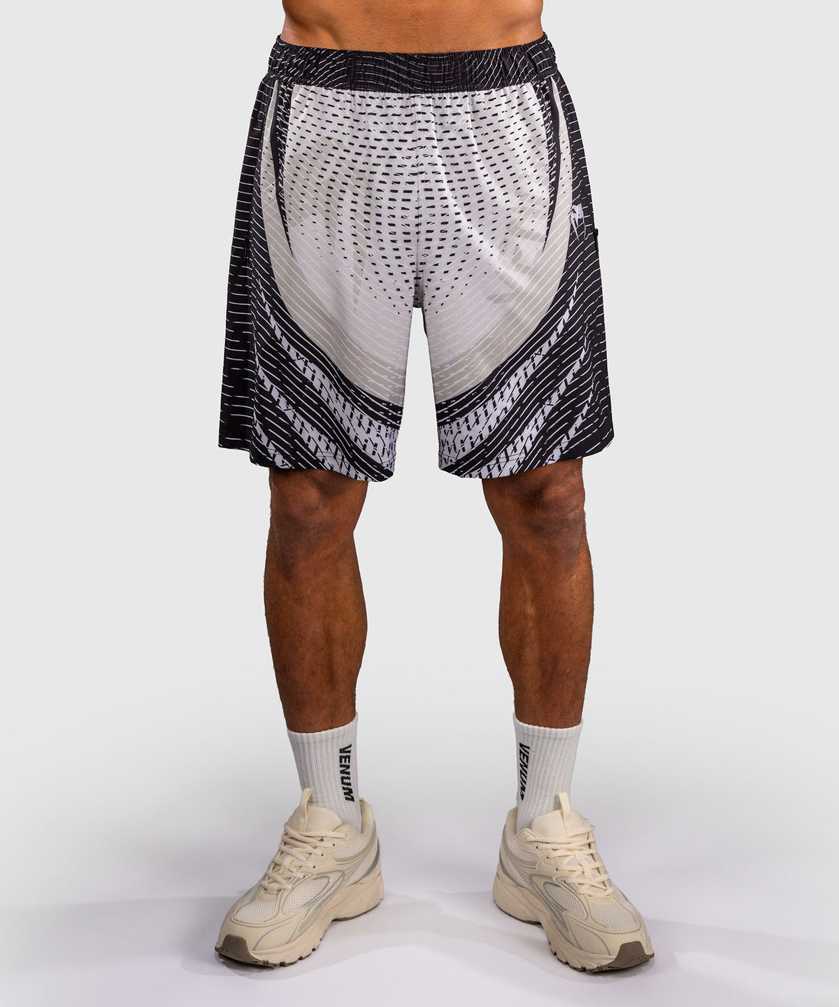 Venum Galactic 3.0 Trainingsshorts - Cremeweiß/Schwarz