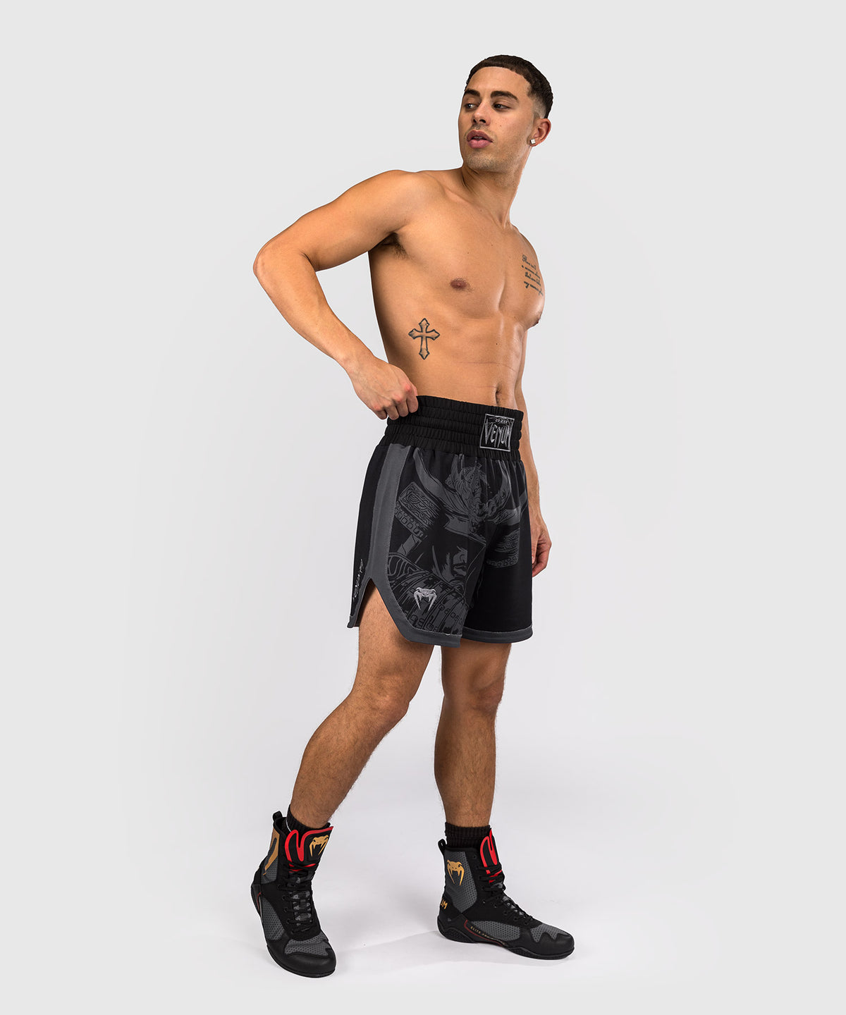 Short de Boxe Venum x Assassin's Creed Shadows - Noir
