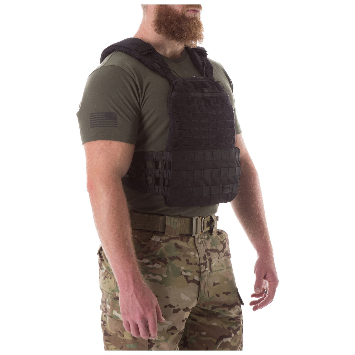 5.11 Tactical TacTec Gewichtsweste mit Plattenträger – Schwarz