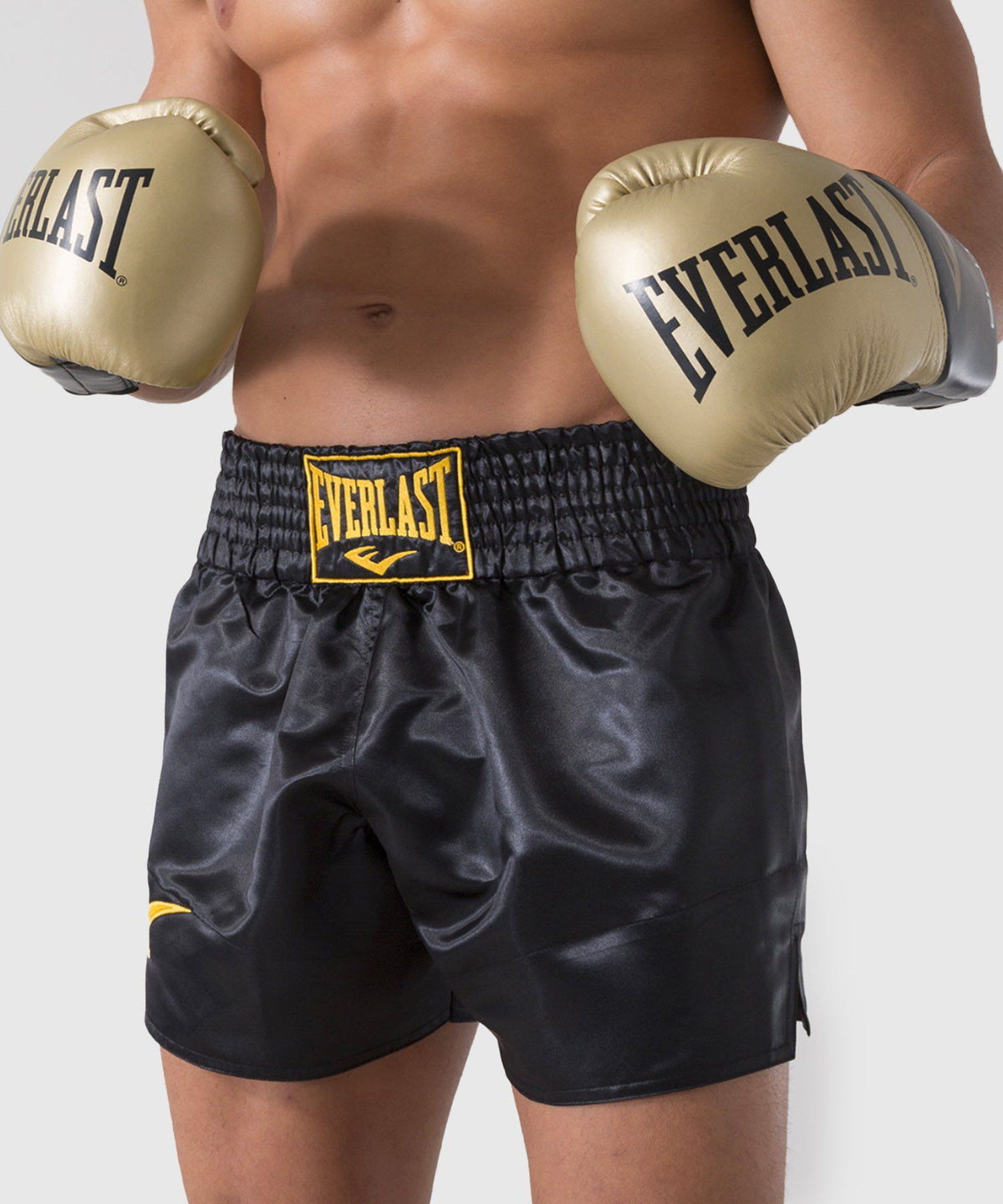 Short Muay Thaï Everlast - Noir/Or