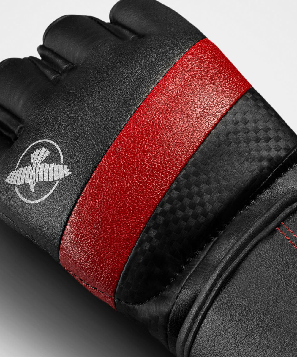 Hayabusa T3 MMA-Handschuhe - Schwarz/Rot