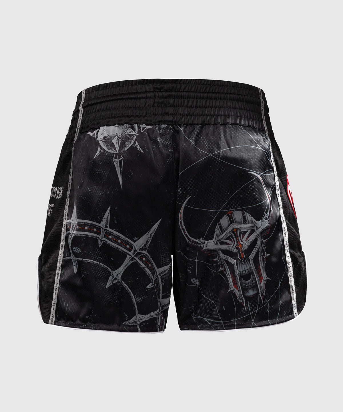 Shorts de Muay Thai Venum Gladiator 5.0 - Noir/Orange Néon
