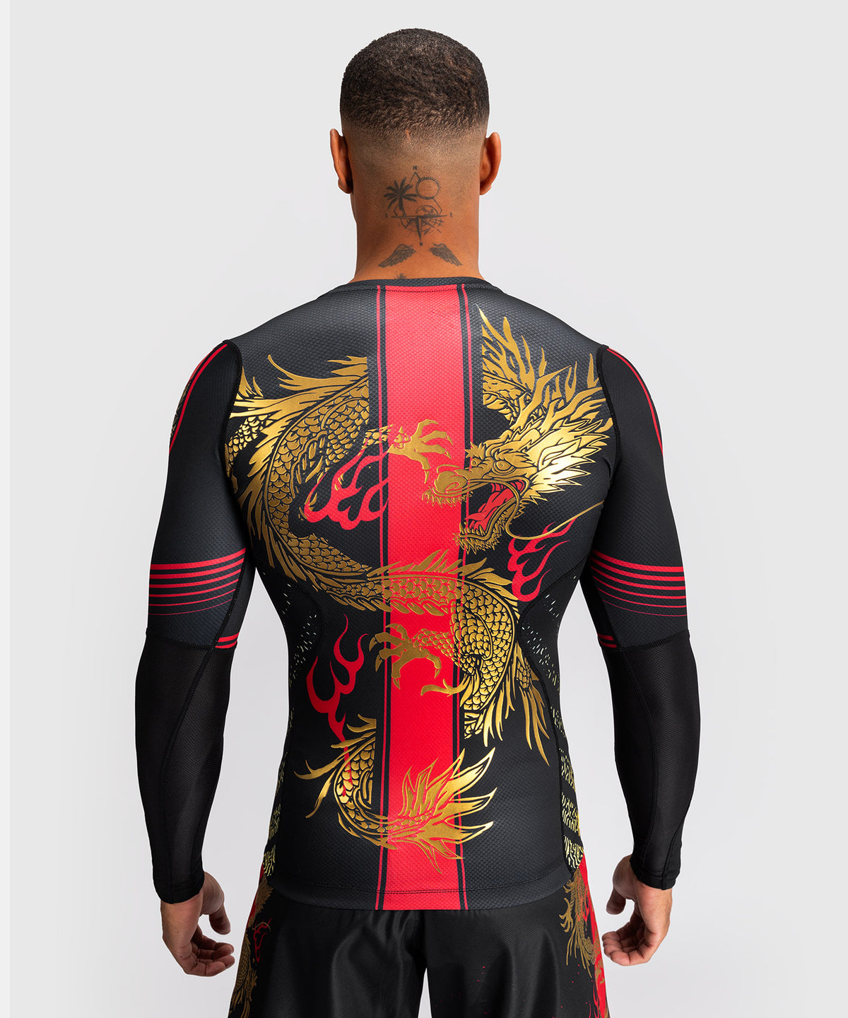 Rashguard Venum x TEKKEN 8 - Marshall Law - Noir/Rouge/Or