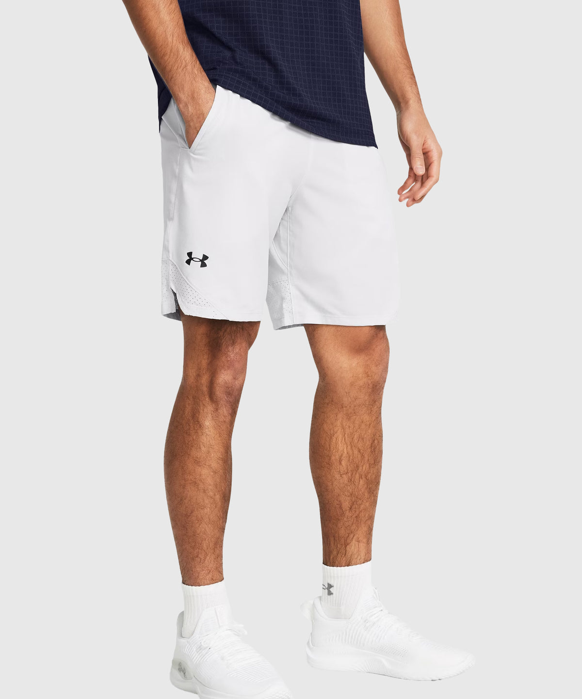 Under Armour Ua Vanish Woven Pantaloncini da Combattimento 20 Cm – Bianco