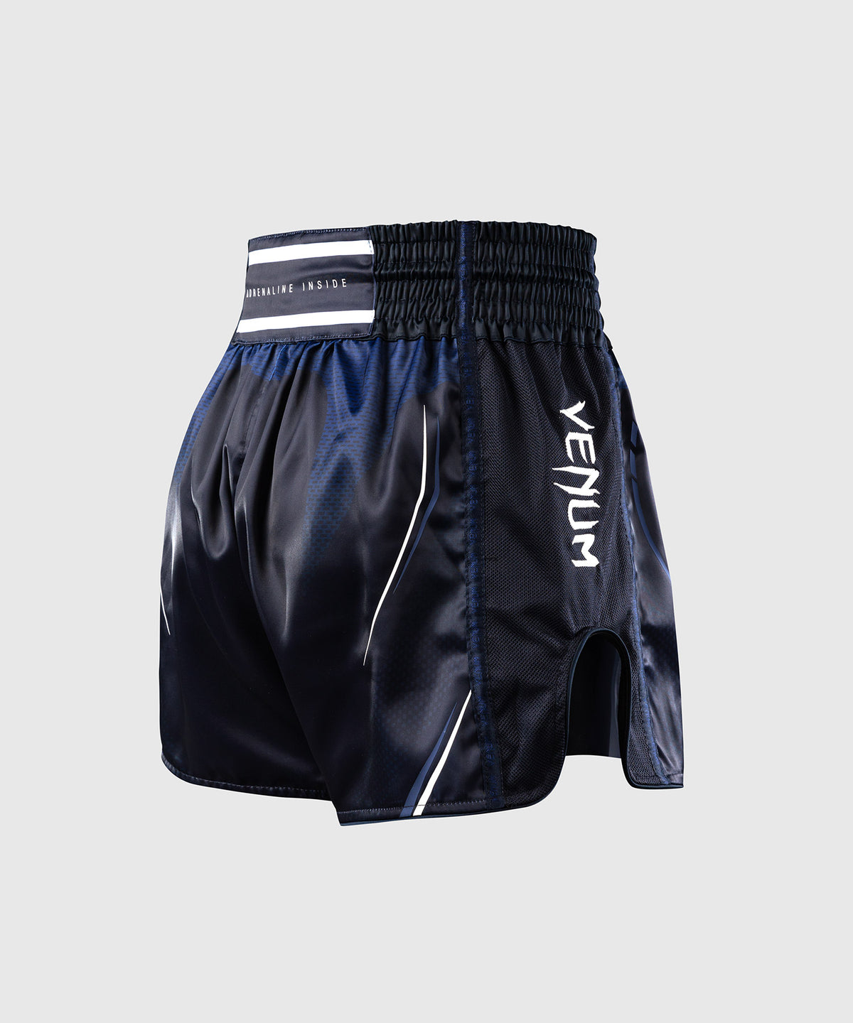Venum G-Core Muay Thai Shorts - Navy Blue/White
