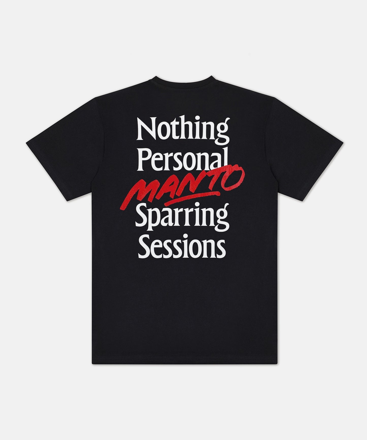 Manto Nothing Personal Trainings-T-Shirt - Schwarz