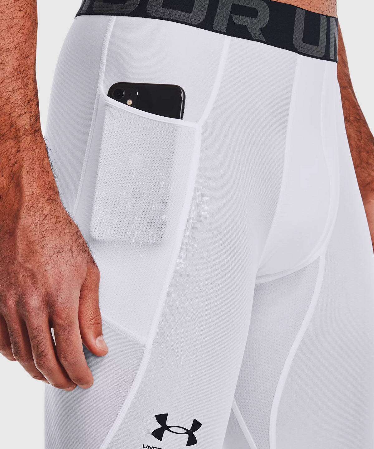 Under Armour Heatgear® Pantalón de Compresión – Blanco