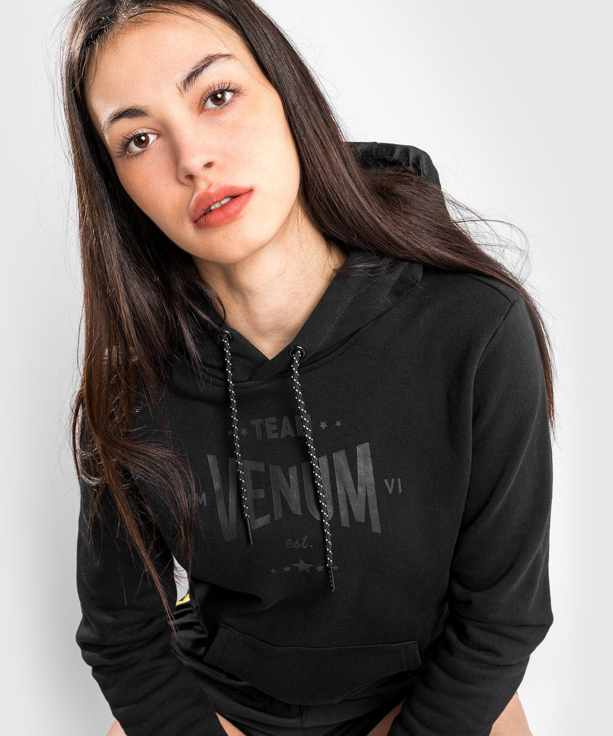 Venum Team 2.0 Sweatshirt - Für Frauen - Schwarz/Schwarz