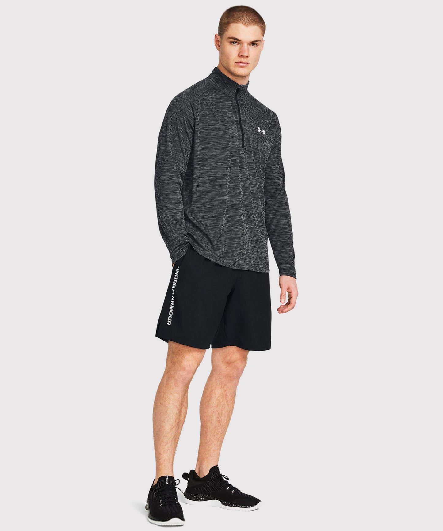 Under Armour Ua Woven Wordmark Pantaloncini – Nero