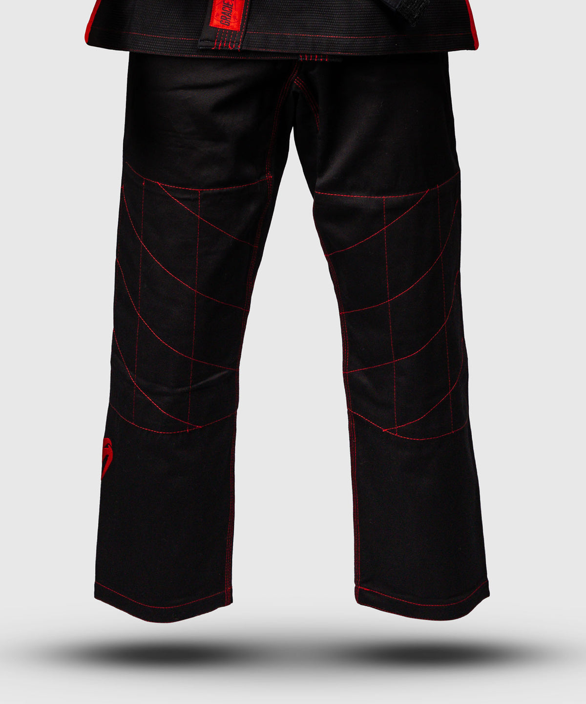 Venum x Roger Gracie Signature Kimono de BJJ - Negro/Rojo