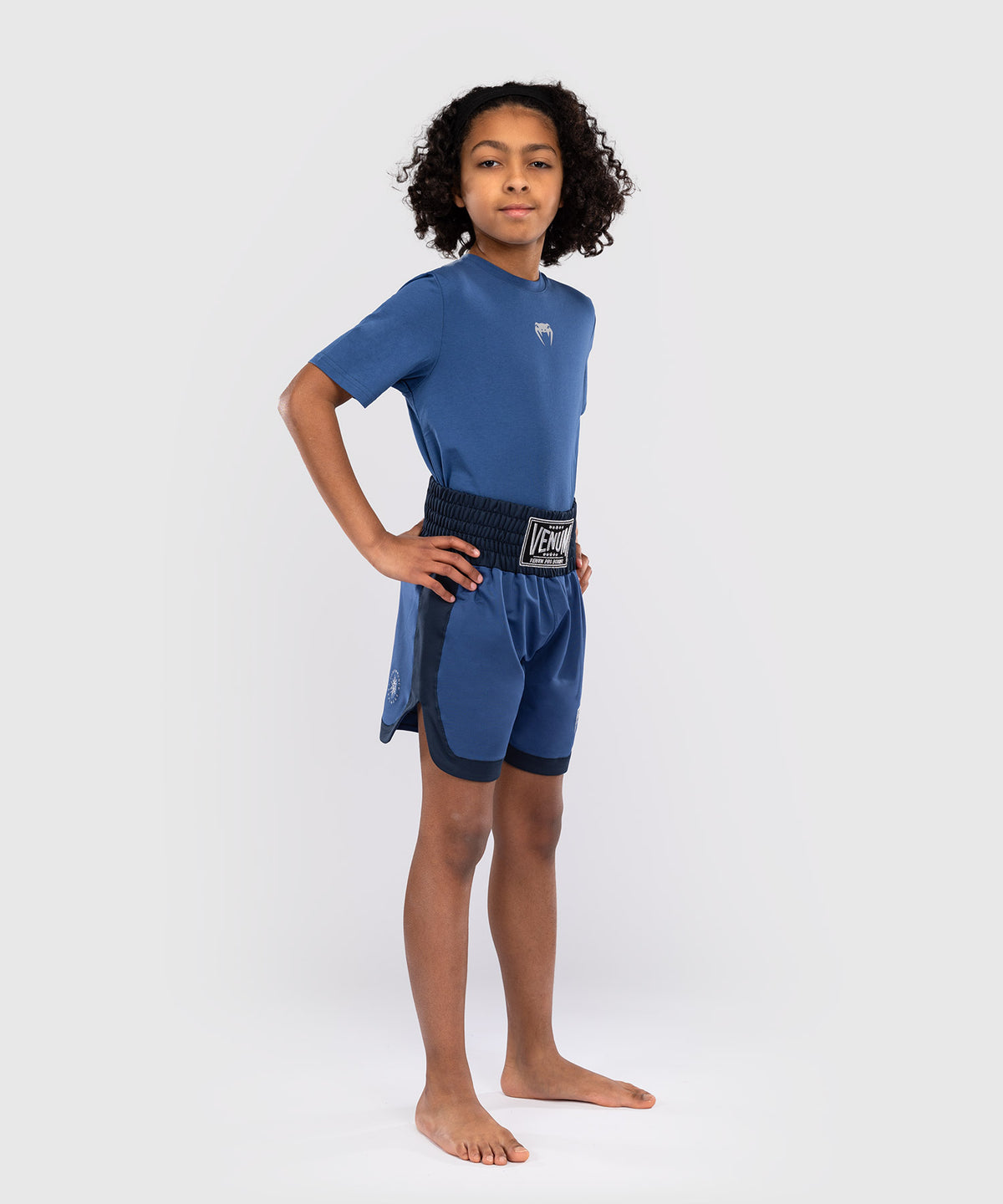 Short de boxe pour Enfants Venum Classic - Bleu Royal